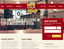 Tablet Screenshot of degust.nl