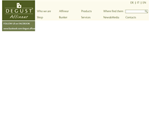 Tablet Screenshot of degust.com